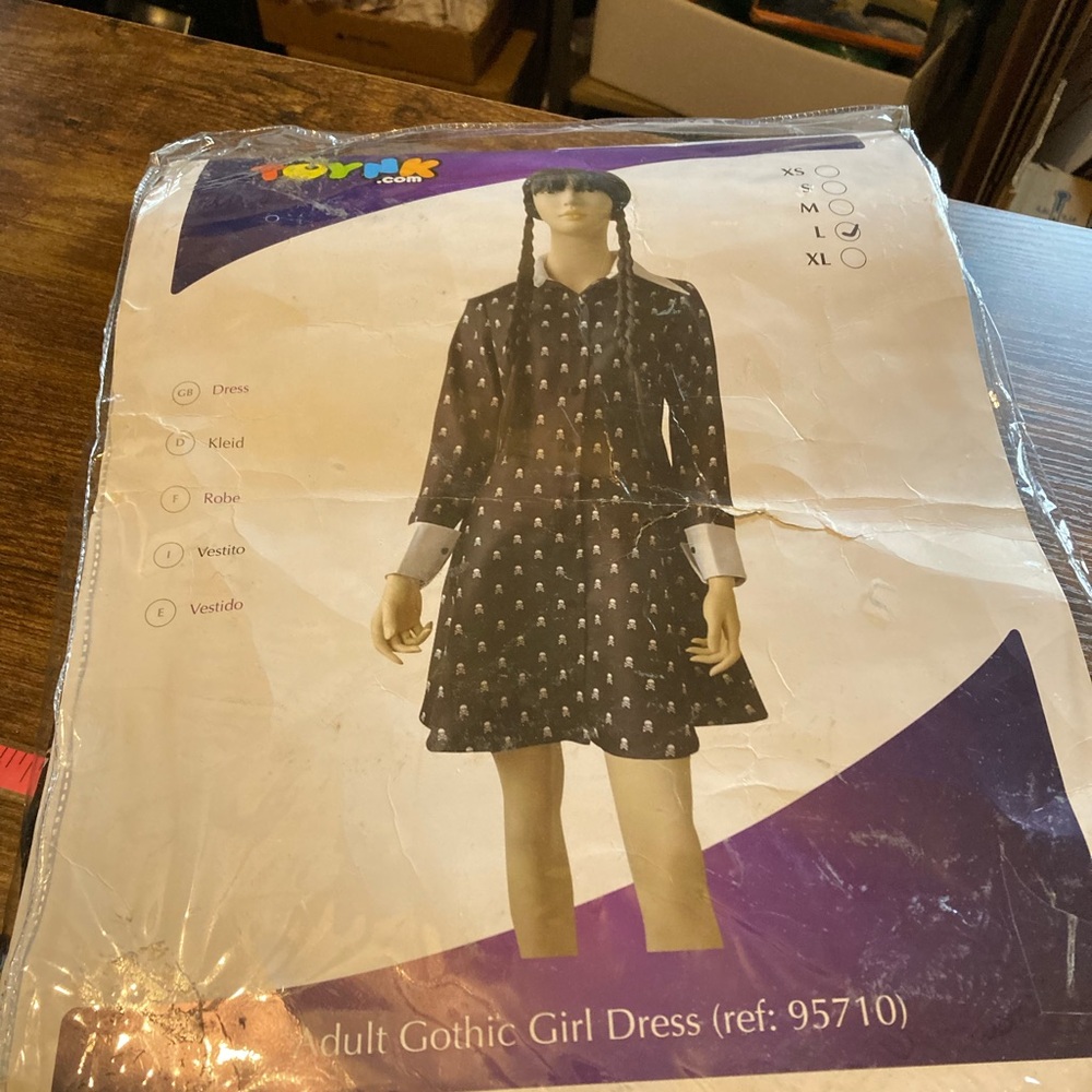 Toynk.com adult ladies gothic dress